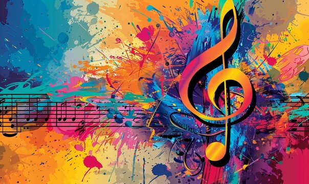 Rainbow Music Notes Images – Browse 42,013 Stock Photos, Vectors ...