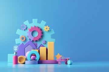 Banner for business focusing on productivity tools