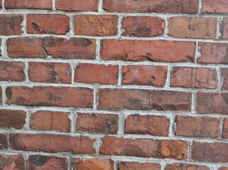 Photo of brick wall texture. Texture of old brick