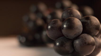 grapes in close-up, grape texture
