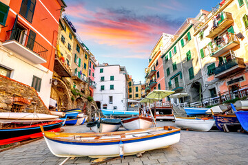 Riomaggiore, Cinque Terre, Italien 