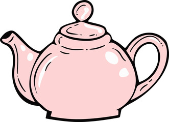 Pink Tea Pot