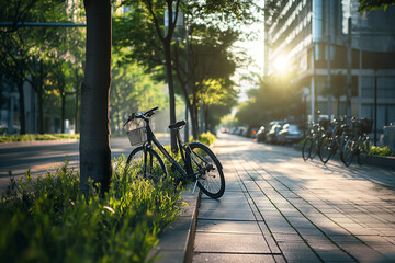 extensive bike lanes for sustainable urban mobility