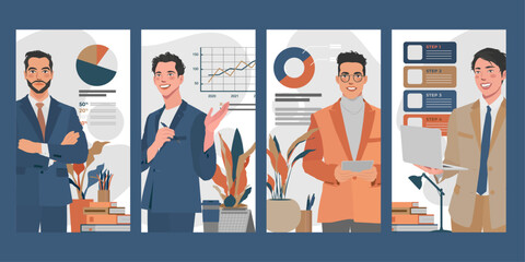 business-men-presenting-illustration