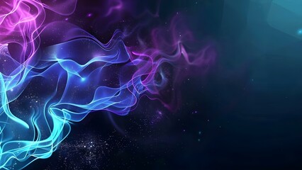 Purple low poly wire network technology design on black futuristic background. Concept Low poly design, Wire network, Technology, Futuristic background, Purple color