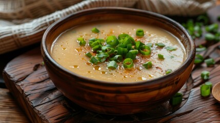 The Gambian dish is flour soup.