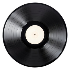 Obraz premium PNG Vinyl record white background gramophone technology.