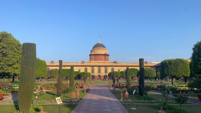 Rashtrapati Bhavan located in New Delhi, India
