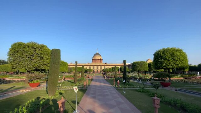 Rashtrapati Bhavan located in New Delhi, India