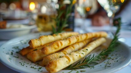 The Vatican's Grissini dish is breadsticks. 