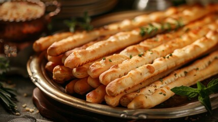 The Vatican's Grissini dish is breadsticks. 