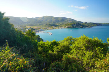 seashore panorama from Limni keriou 