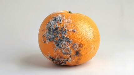 Rotten orange. Moldy orange.

