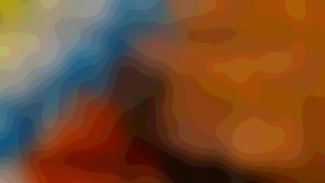 Abstract gradient texture background. Posterized moving colors from digital manipulation on a color photograph.  30 seconds of blurs and color flashes.