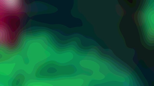 Abstract gradient texture background. Posterized moving colors from digital manipulation on a color photograph.  30 seconds of blurs and color flashes.