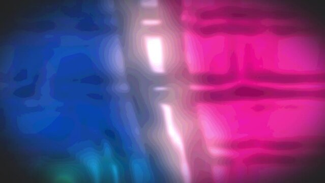 Abstract gradient texture background. Posterized moving colors from digital manipulation on a color photograph.  30 seconds of blurs and color flashes.
