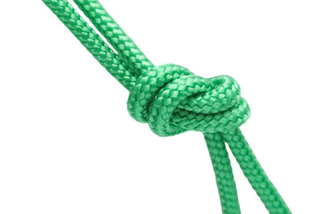 colored cord knotted