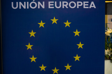 Banner of the European Union flag 