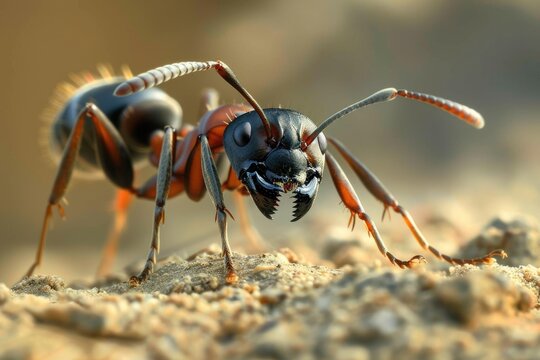 Camponotus Fellah: Beautiful and Unusual African Ants of Different Kinds, Including Soldiers