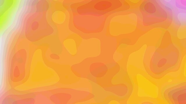 Abstract gradient texture background. Posterized moving colors from digital manipulation on a color photograph.  30 seconds of blurs and color flashes.