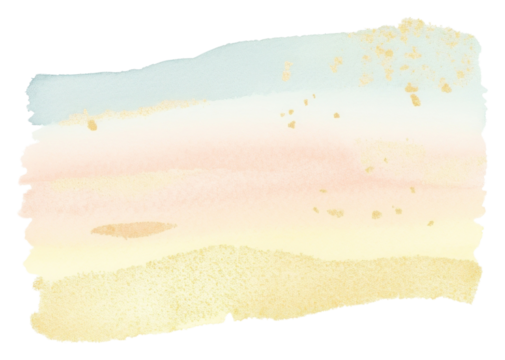 PNG Pastel and gold glitter stains backgrounds painting paper.