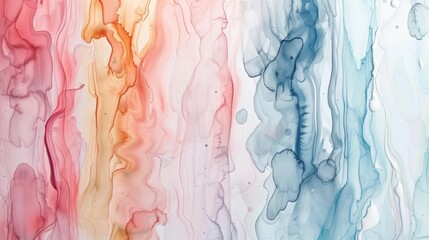 Abstract background of acrylic paint in blue, pink and orange tones. Liquid marble texture..jpeg