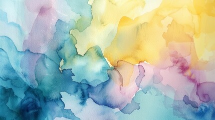 Abstract background with color blots, transitions and bends. Different shades and thickness..jpeg