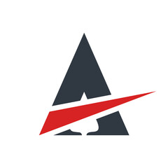 Fototapeta premium Letter A logo design template elements