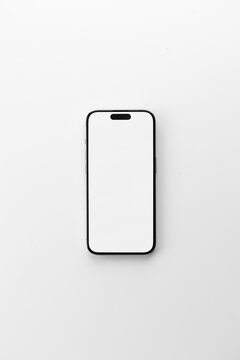 Minimal Smartphone on White Background