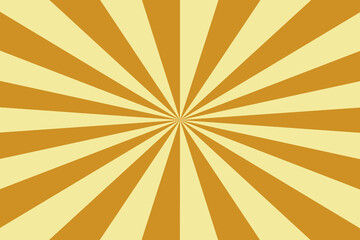 Obraz premium Coral Sun rays Retro vintage style on white background, Sunburst Pattern Background. Rays. Summer Banner illustration