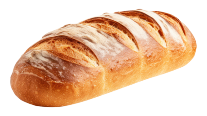 PNG  A single french loaf bread food white background.