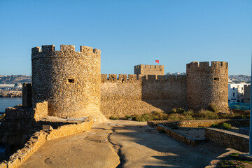 Fototapeta premium Old Portuguese Castle in Safi, Morocco. 