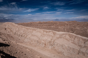 the view from valle de la luna, atacama