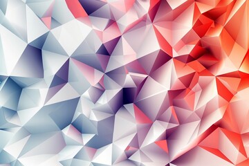 Obraz premium Abstract Triangle Background. 3D Triangles. Modern