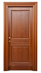 Fototapeta premium PNG Door wood hardwood white background.