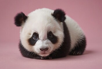 Baby Panda Portrait