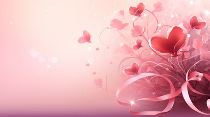 Romantic Background Design