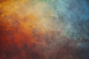 High-quality image showing a gradient transition from warm oranges to cool blues with a subtle distressed texture. Ideal for backgrounds, overlays, or creative graphic design projects