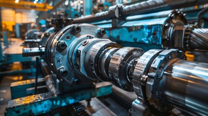 Fototapeta premium Predictive Maintenance in Manufacturing