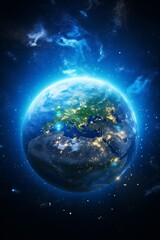 Fototapeta premium Planet Earth View from Space