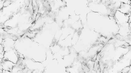 Obraz premium High-resolution image featuring a luxurious white marble texture with subtle grey veins, perfect for creating sophisticated backgrounds or overlays in interior design and graphic projects