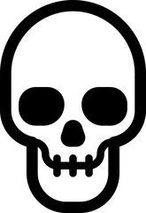 頭蓋骨のアイコン