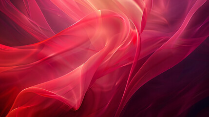 Bright Ruby Abstract Background