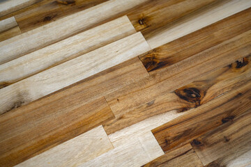 close up on wood floor surface