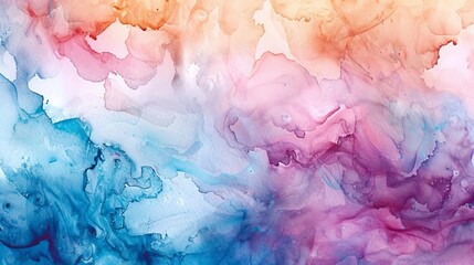 Detailed watercolor texture showing the interplay of water and pigment, perfect for artistic and nuanced design elements