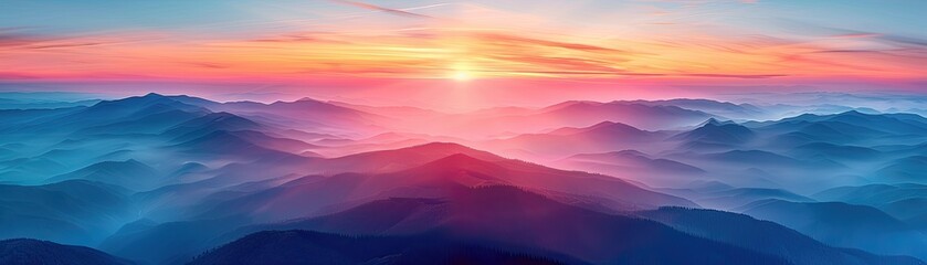 Obraz premium twofold openness mixing two normal pictures together