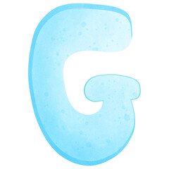 Hand drawn letters G