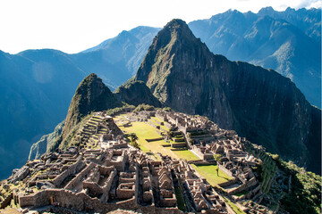 Stone dewellings, Machu Picchu Peru