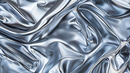 Vibrant Silver Abstract Background