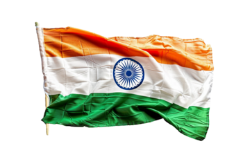 india flag, no background, PNG image